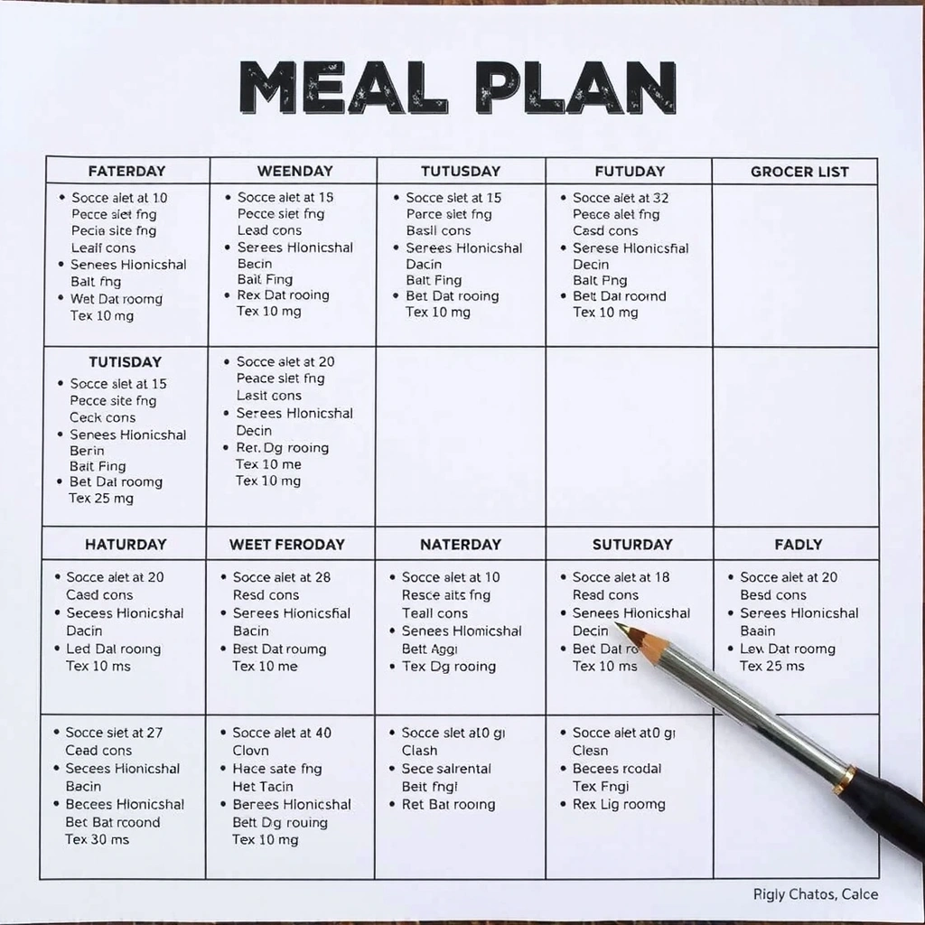 Plan alimentaire personnalisé